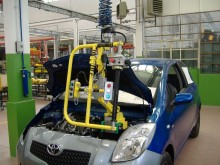 Handling batteries -manipulators for automotive industry