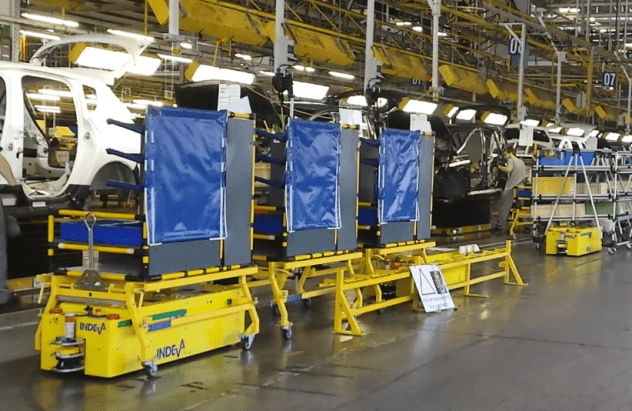 AGV Tunnel - automatic guided vehicles